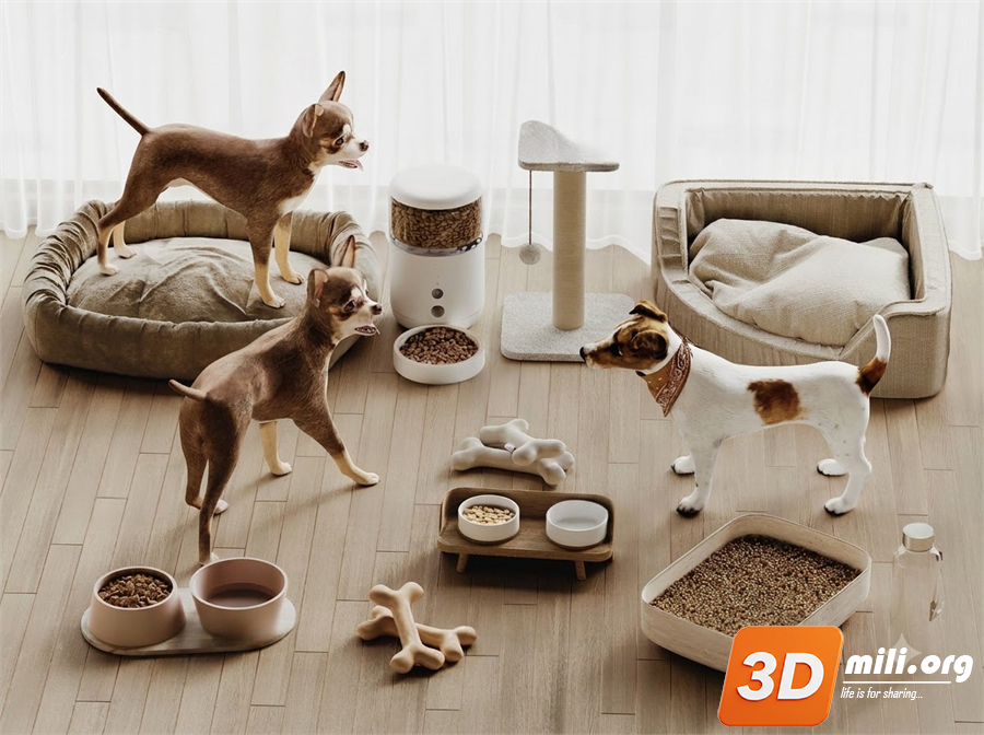 Modern Pet Products Skp Files 